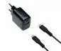 Mobile Preview: USB PD/QC 3.0 charging adapter incl. C-C cable, black 20W, 3.6V~5.9V/3A; 6~9V/2A; 9V~12V/1.5A